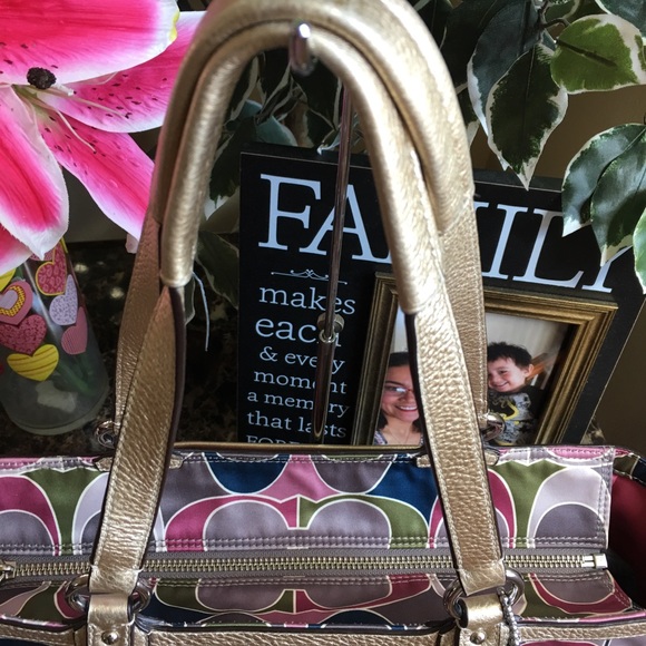 Coach Gallery Scarf print Set - Picture 3 of 8